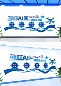 AI�˹����ܿƼ���ҵ�Ļ�ǽ