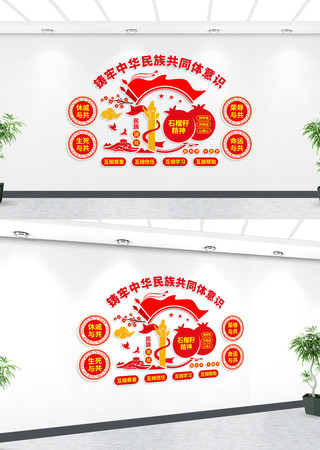 铸牢中华民族共同体意识党建墙 铸牢中华民族共同体意识党建墙