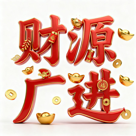 金元宝财源广进 金元宝财源广进