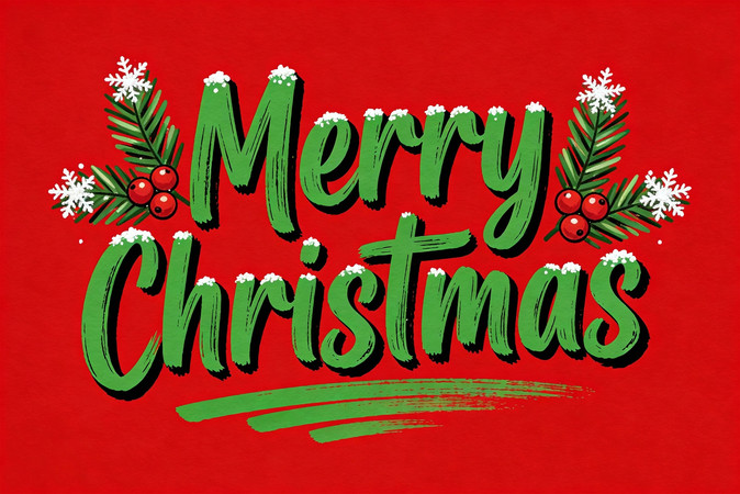 圣诞快乐英文字设计 圣诞快乐英文字设计