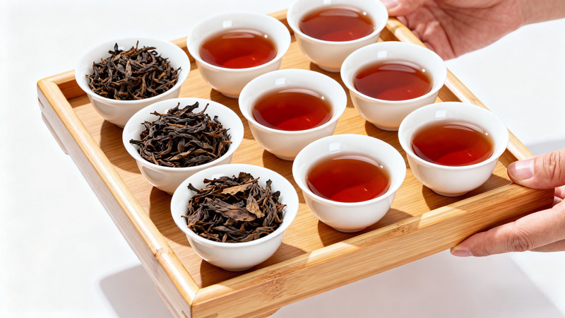 双手端着一托盘红茶 双手端着一托盘红茶