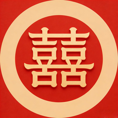 双喜字边框素材 双喜字边框素材