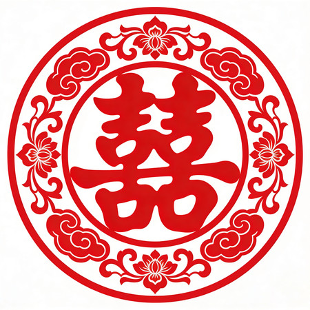 双喜字装饰 双喜字装饰