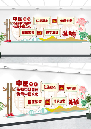 中医文化宣传文化墙 中医文化宣传文化墙