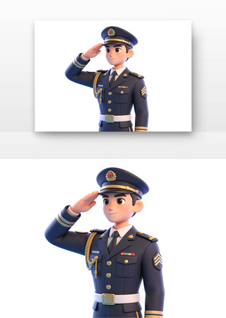 警察人物卡通插画 警察人物卡通插画