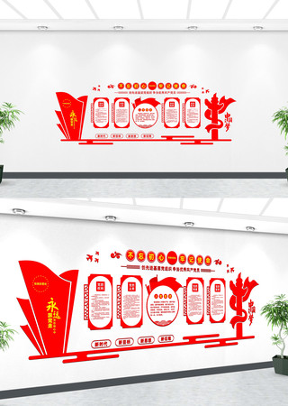 入党誓词文化墙 入党誓词文化墙