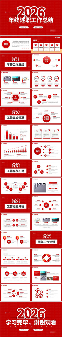 2026��ɫ������ְ�����ܽ�ƻ�ppt