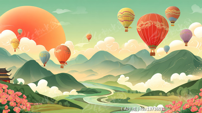 �������ֻ������������ɽ����ˮ�ʲ廭