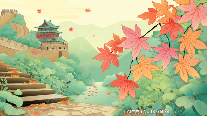 �ֻ������ɽ���г��Ƿ羰ˮ�ʲ廭