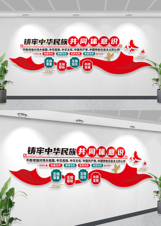 �����л����干ͬ����ʶ�����Ž��Ļ�ǽչ��