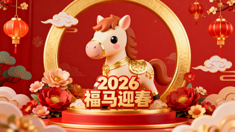 2026���긣��ӭ�����ⱳ��  PNG