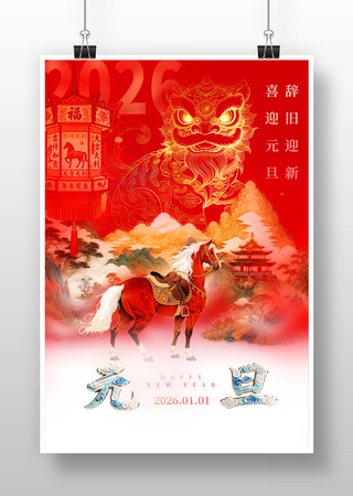 2026����Ԫ�����ղ廭����