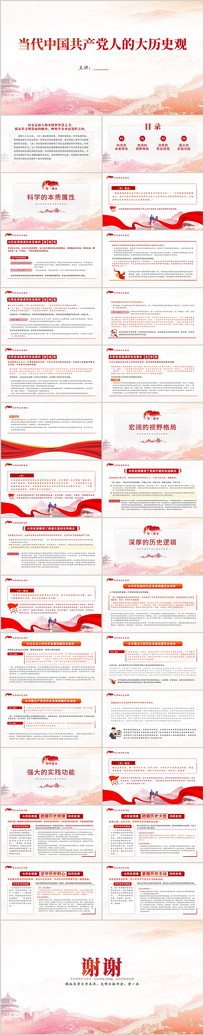 �����й��������˵Ĵ���ʷ�۵���PPT