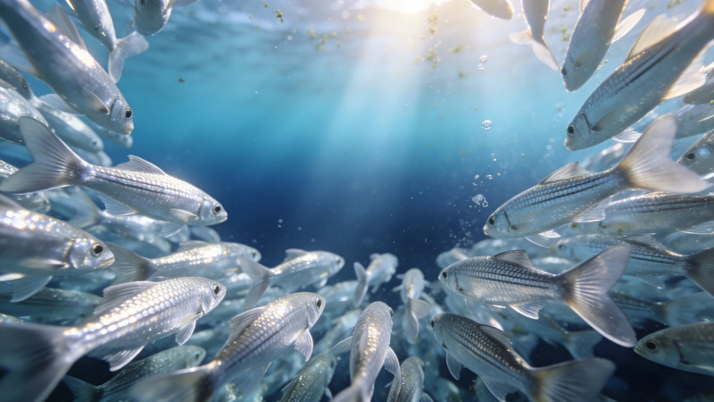 海底的鱼群 海底的鱼群