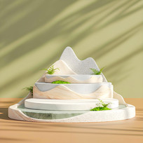 ɽˮ������ȻԪ�ض�����չ̨ͼƬ