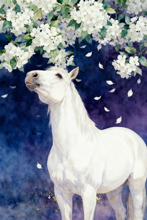 ˮ�ʰ�ɫ����Ψ���λû�����ɫ�廭