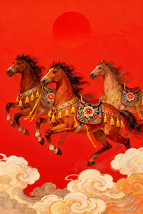 �й���ͳ�������ɫ�������Ʋ廭