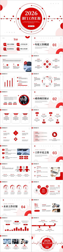 ��ɫ2026���Ź��������ܽ�㱨PPT