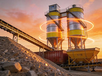 ���ڼӹ�ɰʯ�Ľ���վ