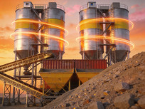 ���ڼӹ�ɰʯ�Ľ���վ