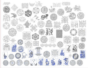 �����绨��CAD�ز�