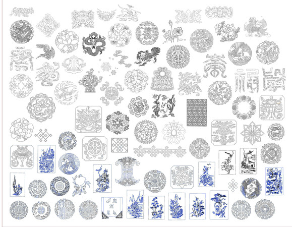 �����绨��CAD�ز�