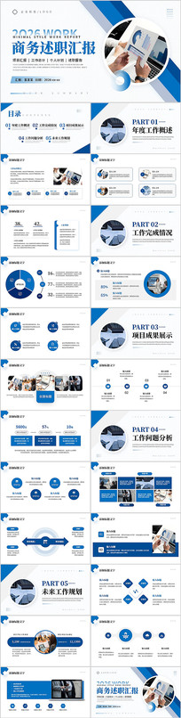 ��ɫ��Լ������ְ�㱨�����ܽ�PPT