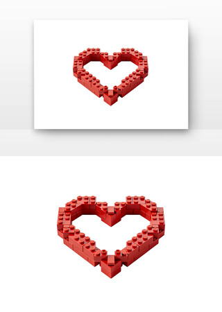 乐高积木爱心 乐高积木爱心