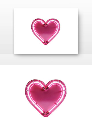 霓虹灯爱心 霓虹灯爱心