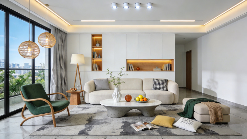 现代简约风格的客厅 现代简约风格的客厅