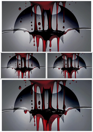 吸血蝙蝠合成背景 吸血蝙蝠合成背景