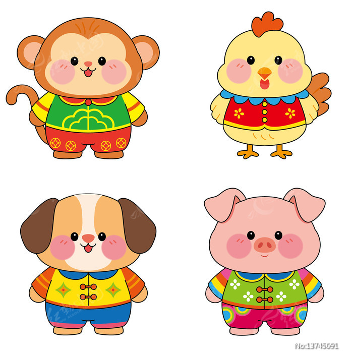 ��ͨ����Ф�������������β廭�ز�