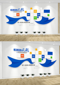 ��ҵ�Ļ�ǽ����ǽ��˾չ����Ƭǽ