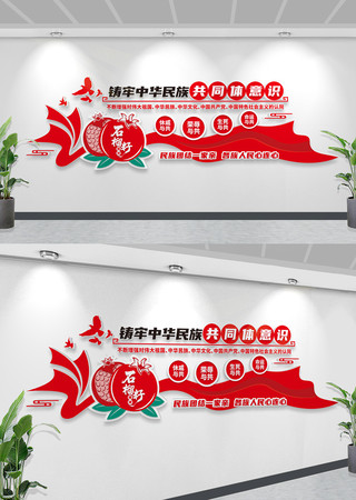 �����л����干ͬ����ʶ�����Ž��Ļ�ǽͼƬ