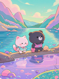 �ɰ��ķ�ɫСè