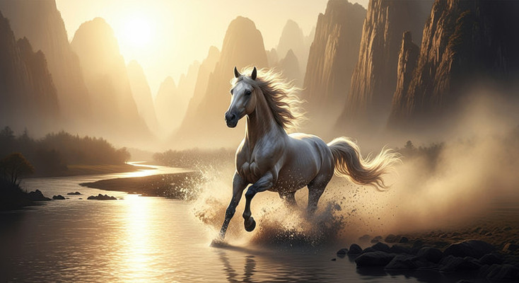 ����ɽɫ����ͼ