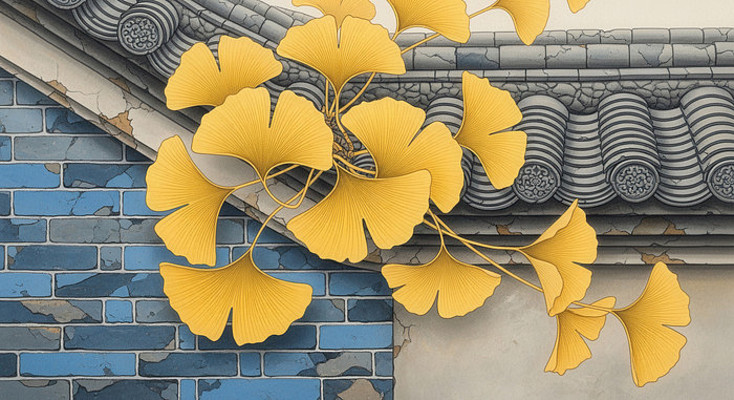 ��ש�������ɫ����Ҷ