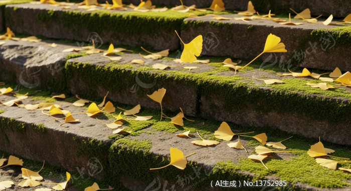 ʯ���ϵ�������Ҷ