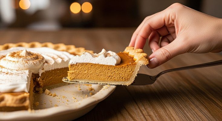 手取一块奶油南瓜派 手取一块奶油南瓜派