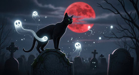 Ѫɫ���µ����غ�è