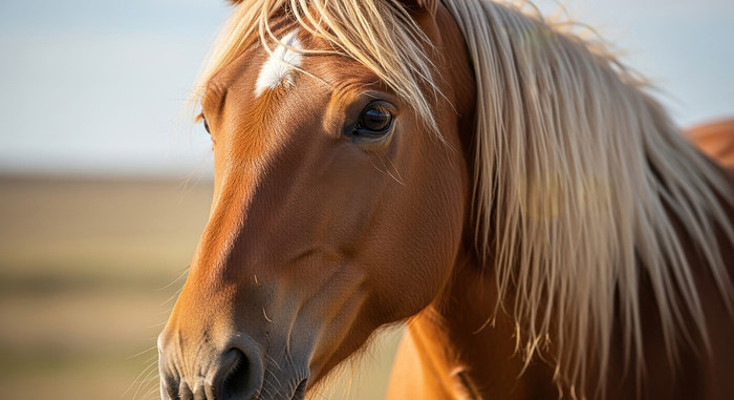 阳光下的骏马肖像 阳光下的骏马肖像