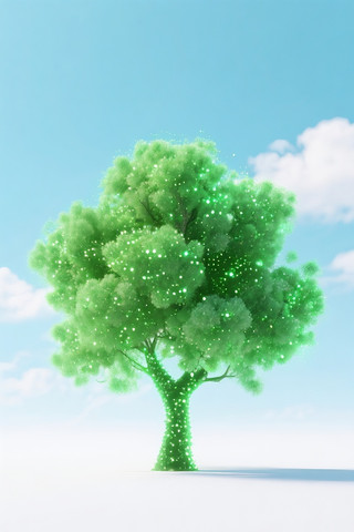 312植树海报背景 312植树海报背景