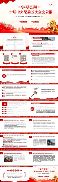 ��ʮ�������ί���ȫ�ṫ��PPTģ��