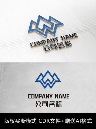 W��ĸlogo��־��ĸ�̱����