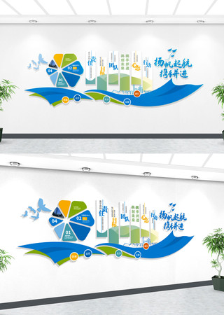 ��ҵ����ںŹ�˾������ҵ�Ļ�ǽ