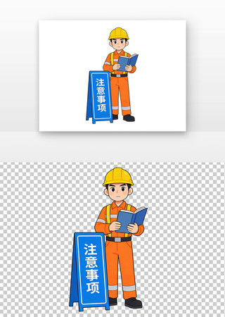 安全生产月卡通 安全生产月卡通