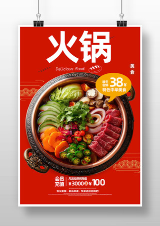 火锅文化海报 火锅文化海报