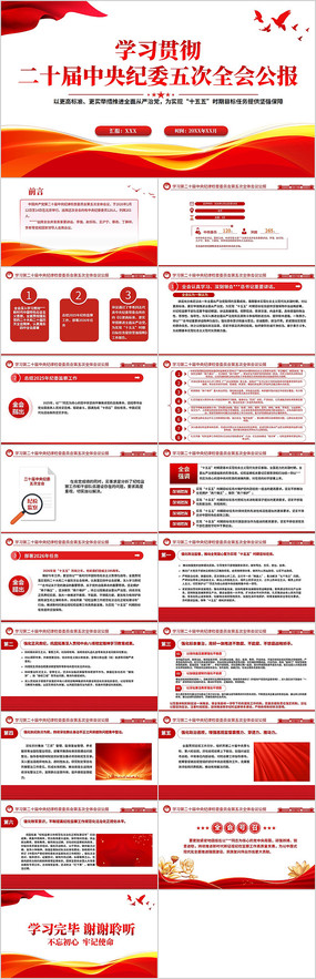 ��ʮ�������ί���ȫ�ṫ��PPT����