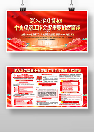 学习中央经济工作会议重要讲话精神宣传栏 学习中央经济工作会议重要讲话精神宣传栏