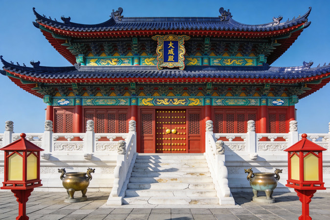 庄严的古建筑 庄严的古建筑